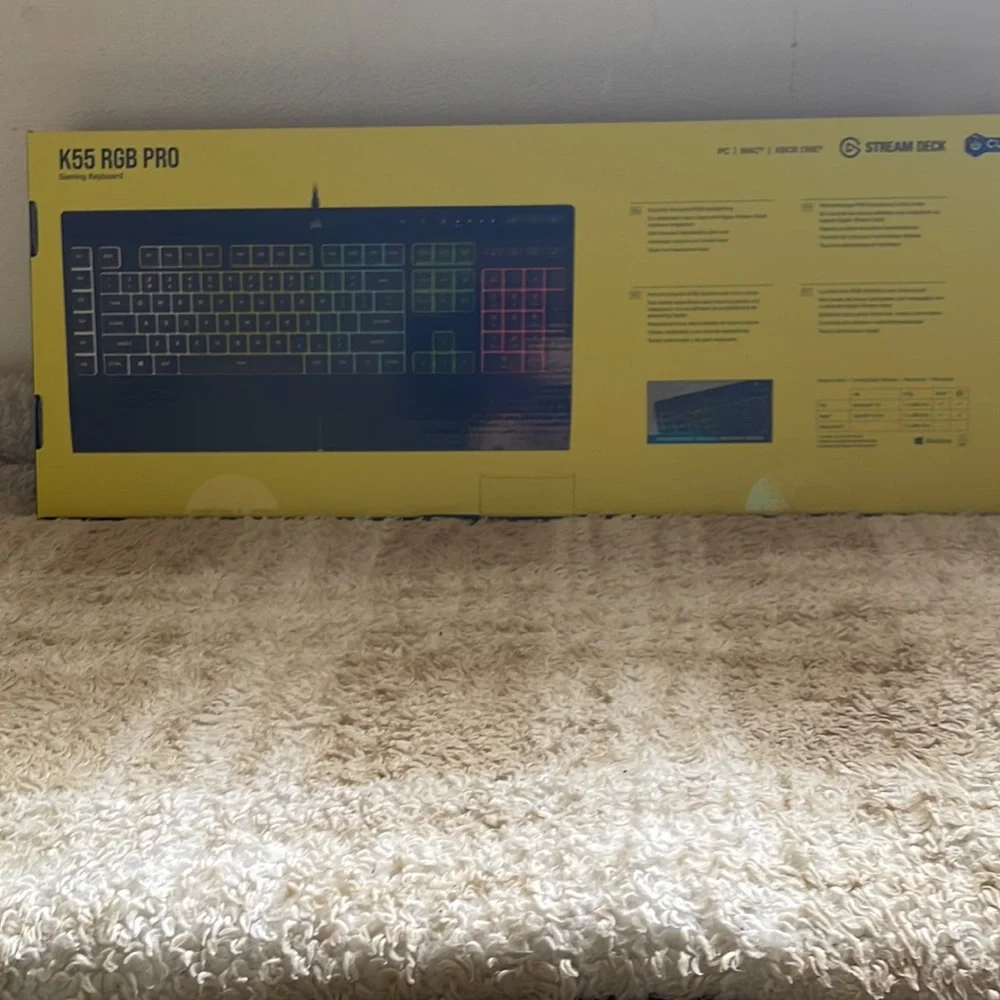 CORSAIR Keyboard K55 RGB PRO